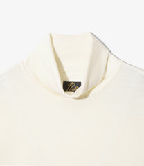 L/S High Neck Tee - Wool Jersey