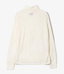 L/S High Neck Tee - Wool Jersey