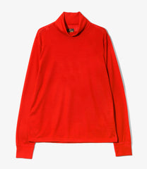 L/S High Neck Tee - Wool Jersey