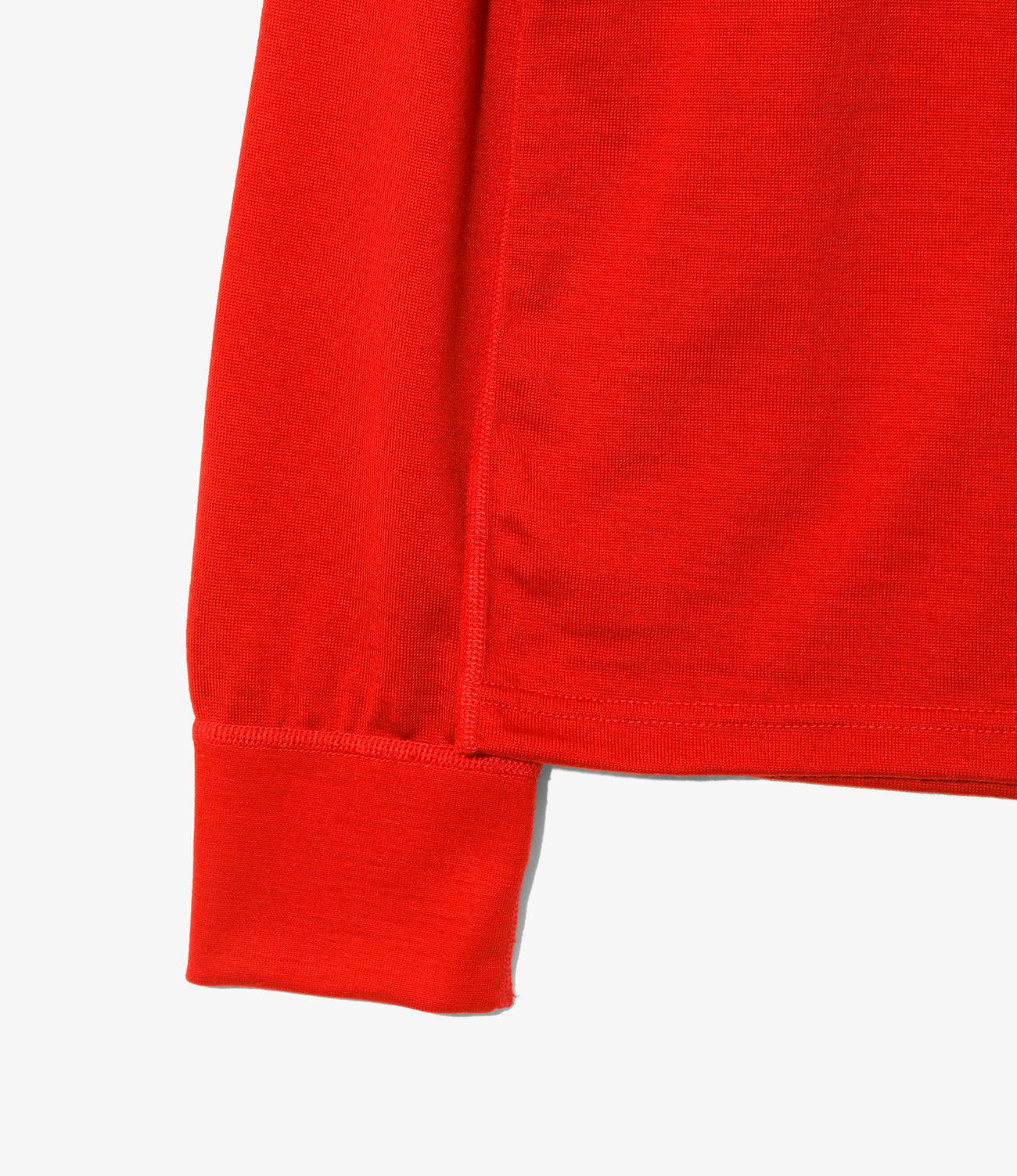 L/S High Neck Tee - Wool Jersey