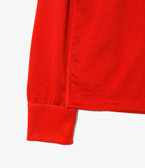 L/S High Neck Tee - Wool Jersey