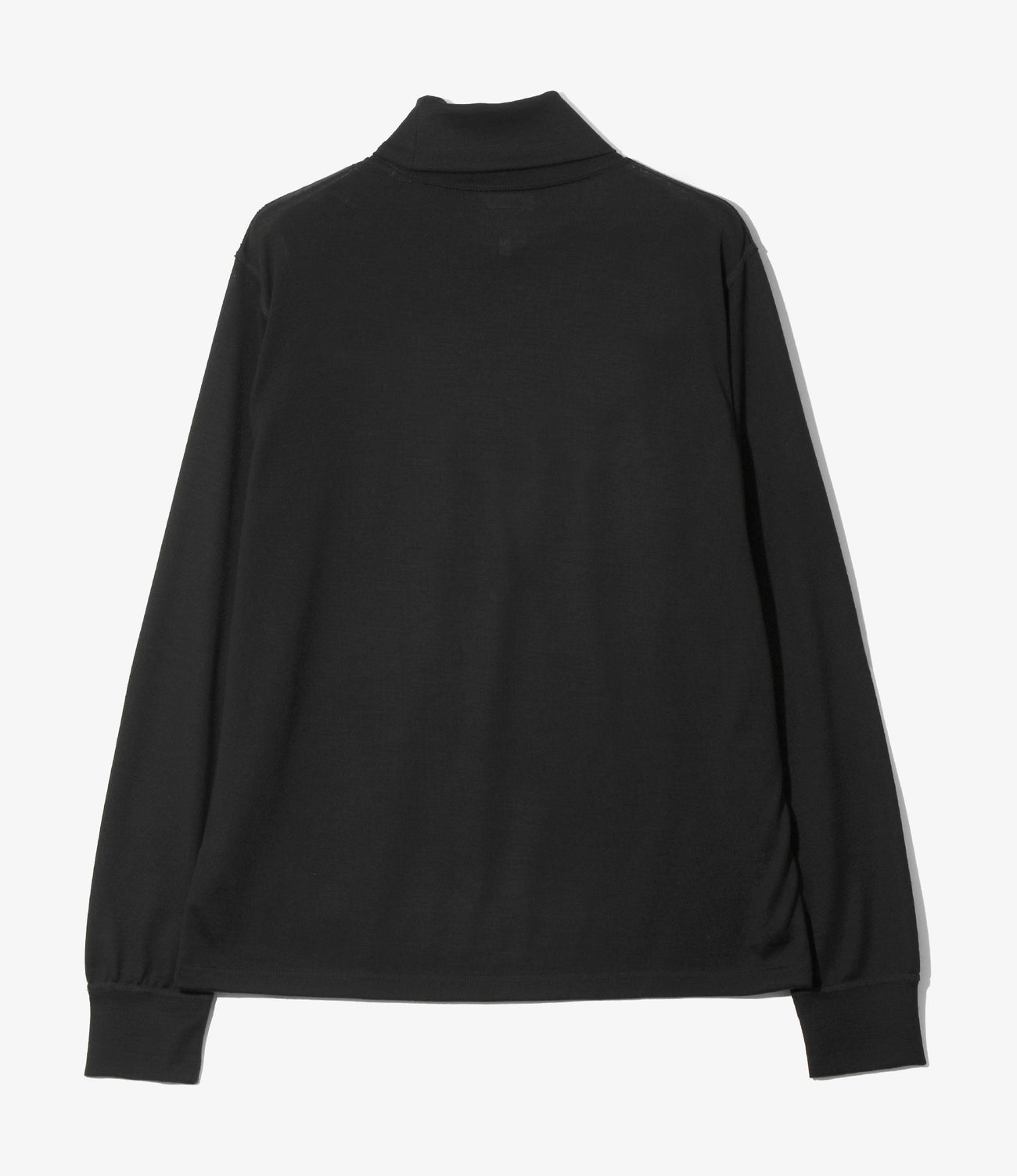 L/S High Neck Tee - Wool Jersey