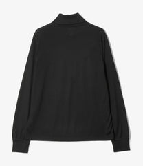L/S High Neck Tee - Wool Jersey