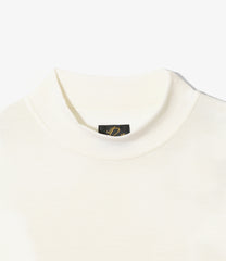 L/S Mock Neck Tee - Wool Jersey