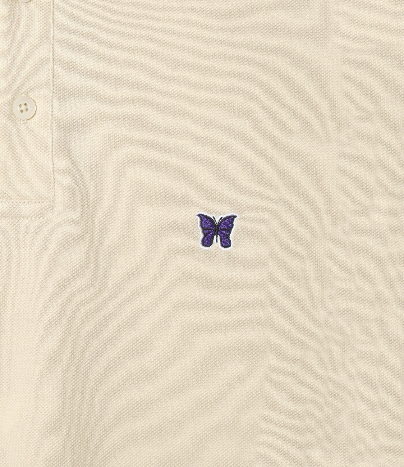 Shawl Collar L/S Polo - Cotton Pique