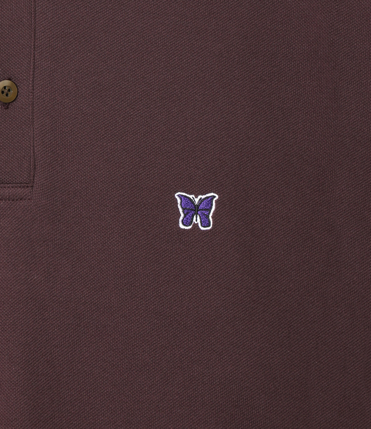 Shawl Collar L/S Polo - Cotton Pique