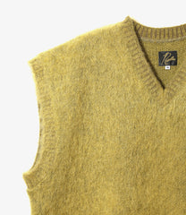 Mohair Knit Vest - Solid