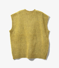 Mohair Knit Vest - Solid