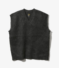 Mohair Knit Vest - Solid
