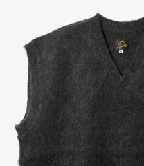 Mohair Knit Vest - Solid