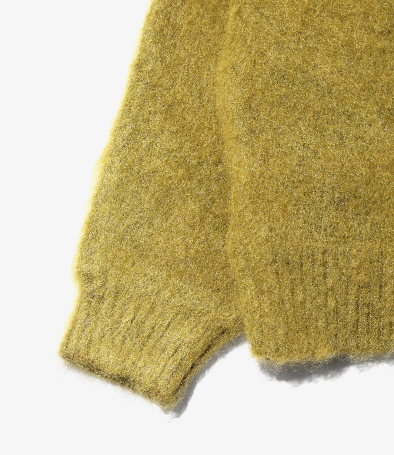 Round Collar Cardigan - Solid