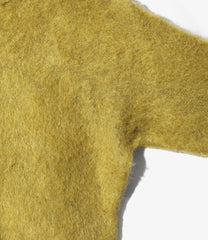 Round Collar Cardigan - Solid
