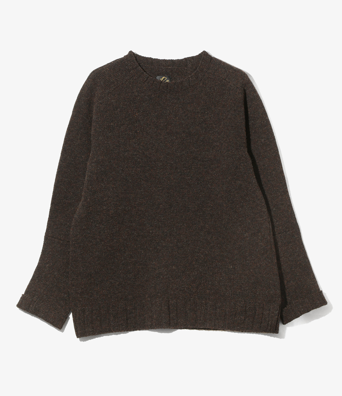 Damaged Crew Sweater - Shetland Wool