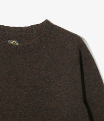 Damaged Crew Sweater - Shetland Wool