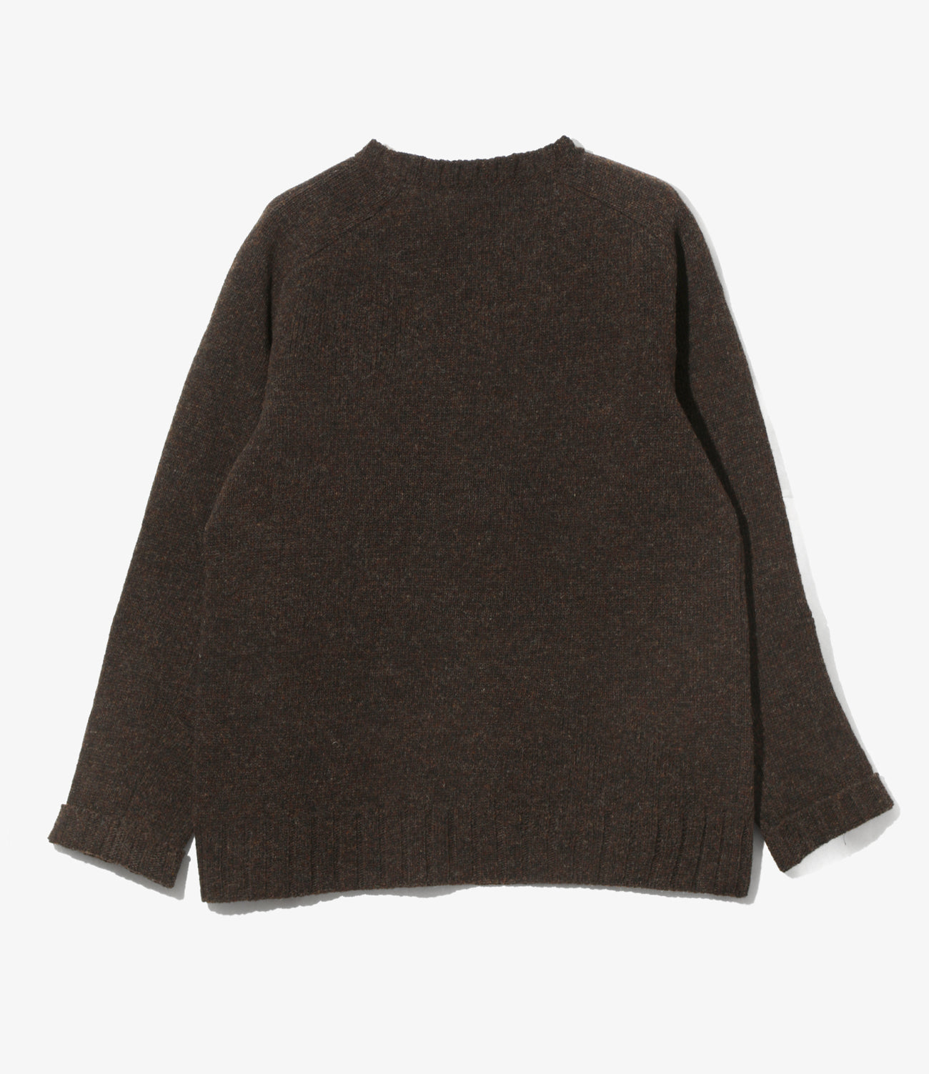 Damaged Crew Sweater - Shetland Wool
