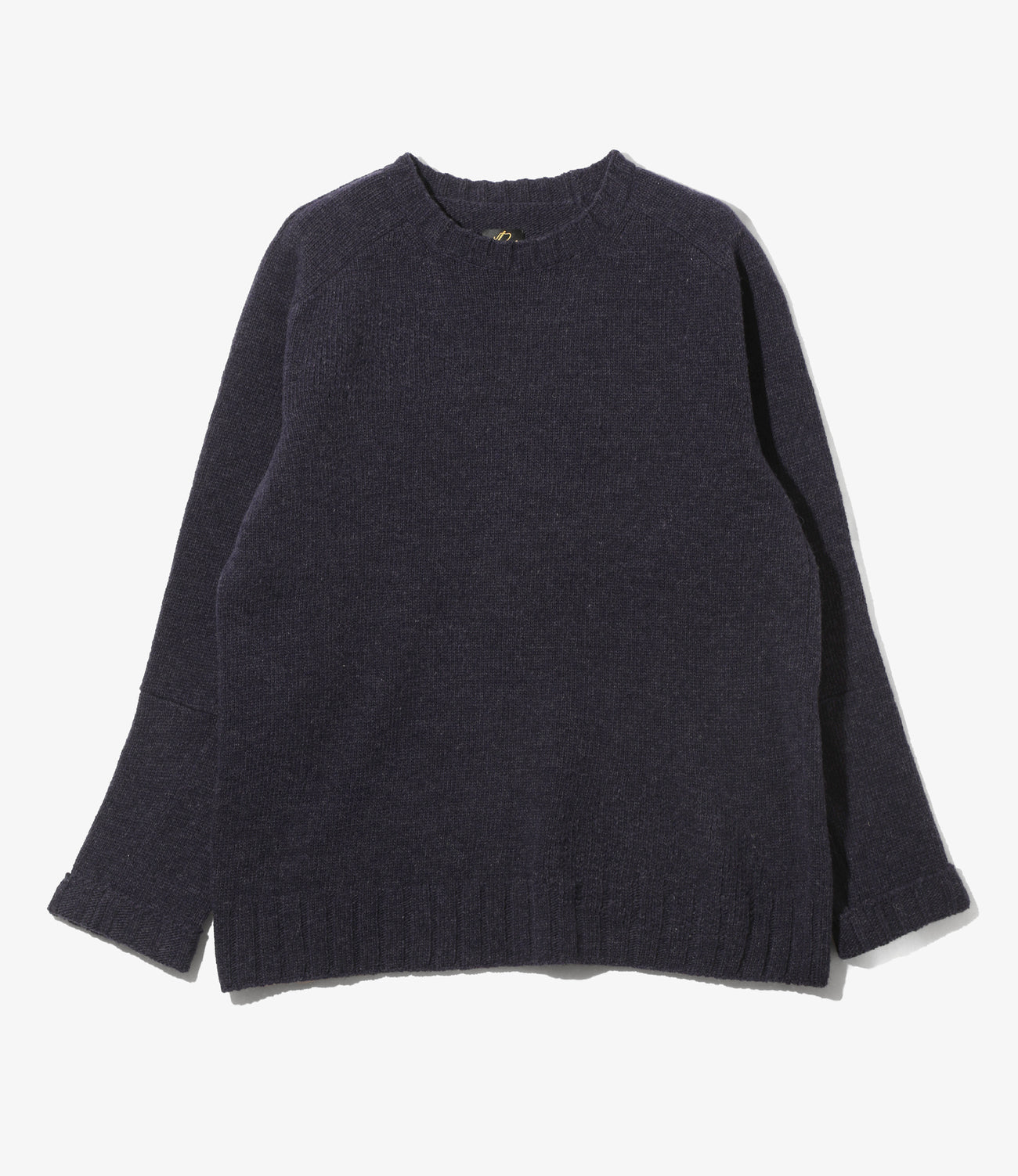 Damaged Crew Sweater - Shetland Wool