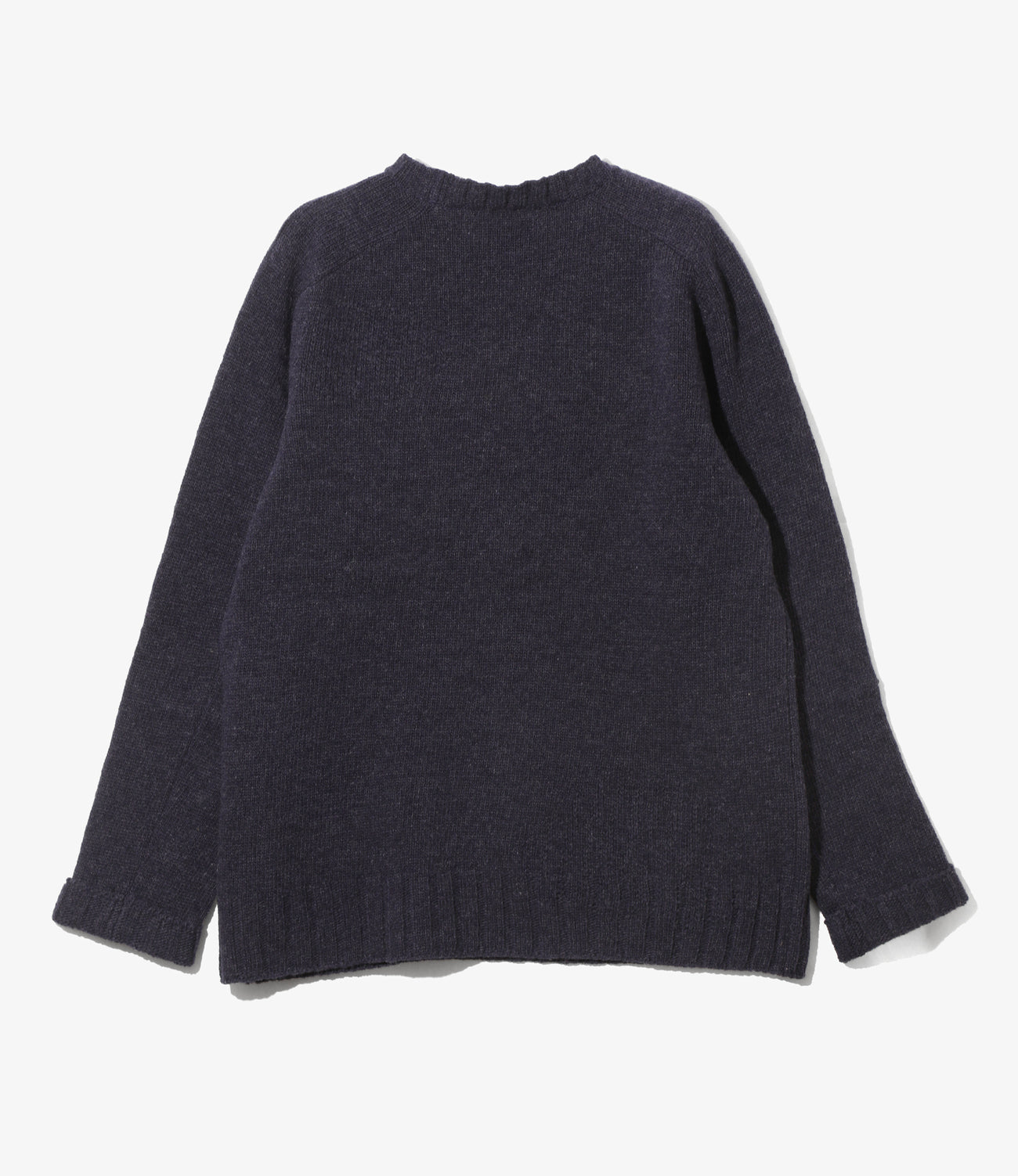 Damaged Crew Sweater - Shetland Wool