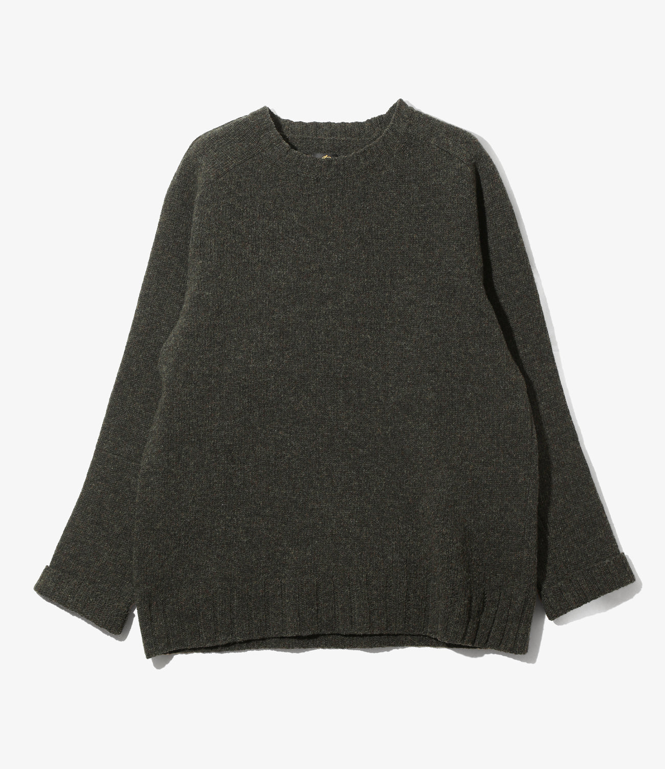Damaged Crew Sweater - Shetland Wool