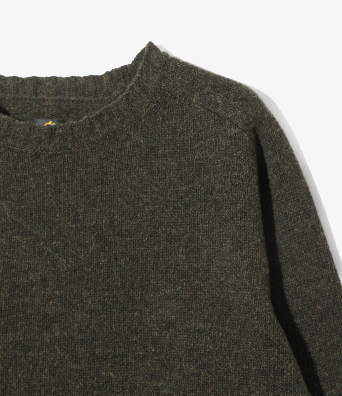 Damaged Crew Sweater - Shetland Wool