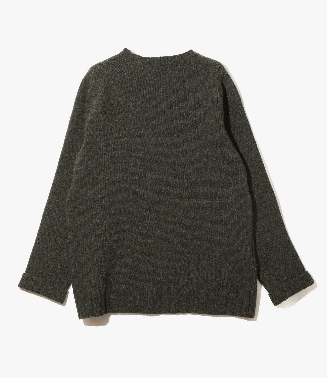 Damaged Crew Sweater - Shetland Wool