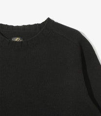 Damaged Crew Sweater - Shetland Wool