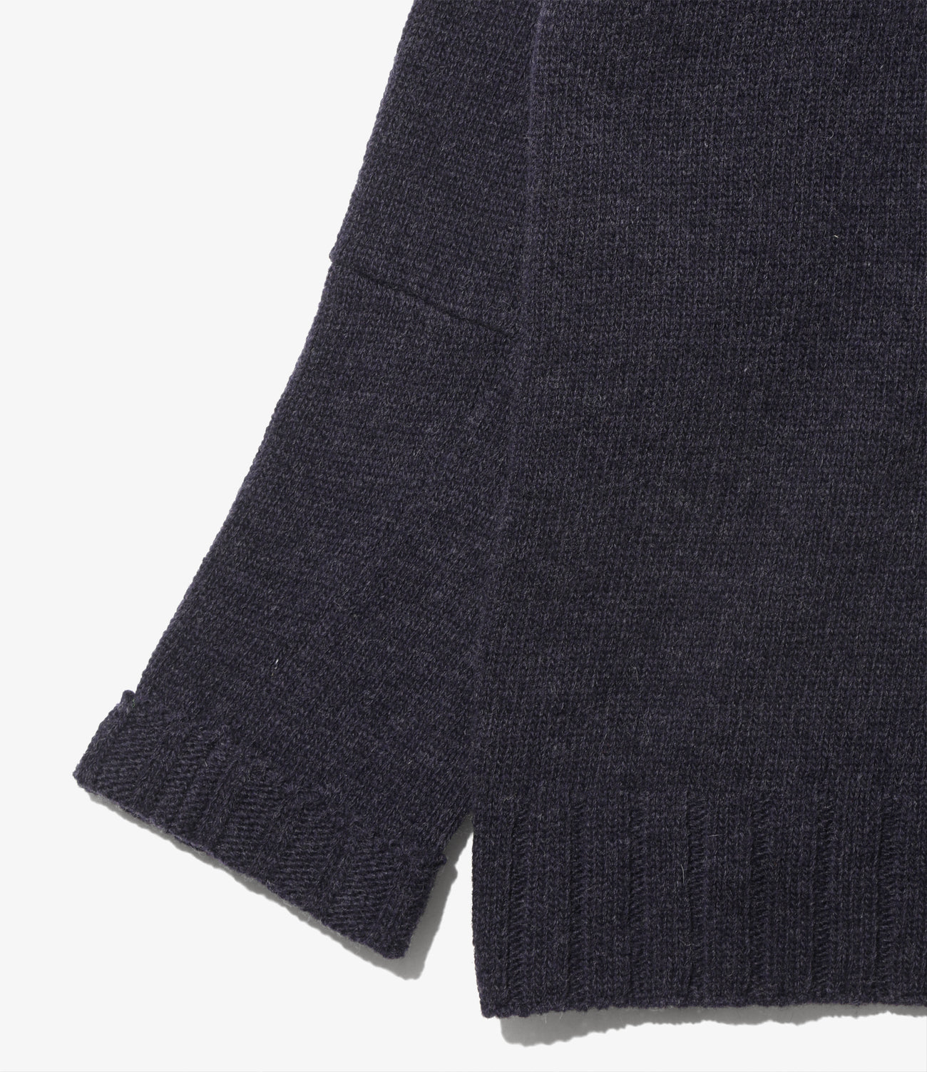 Damaged V Neck Cardigan-ShetlandWool