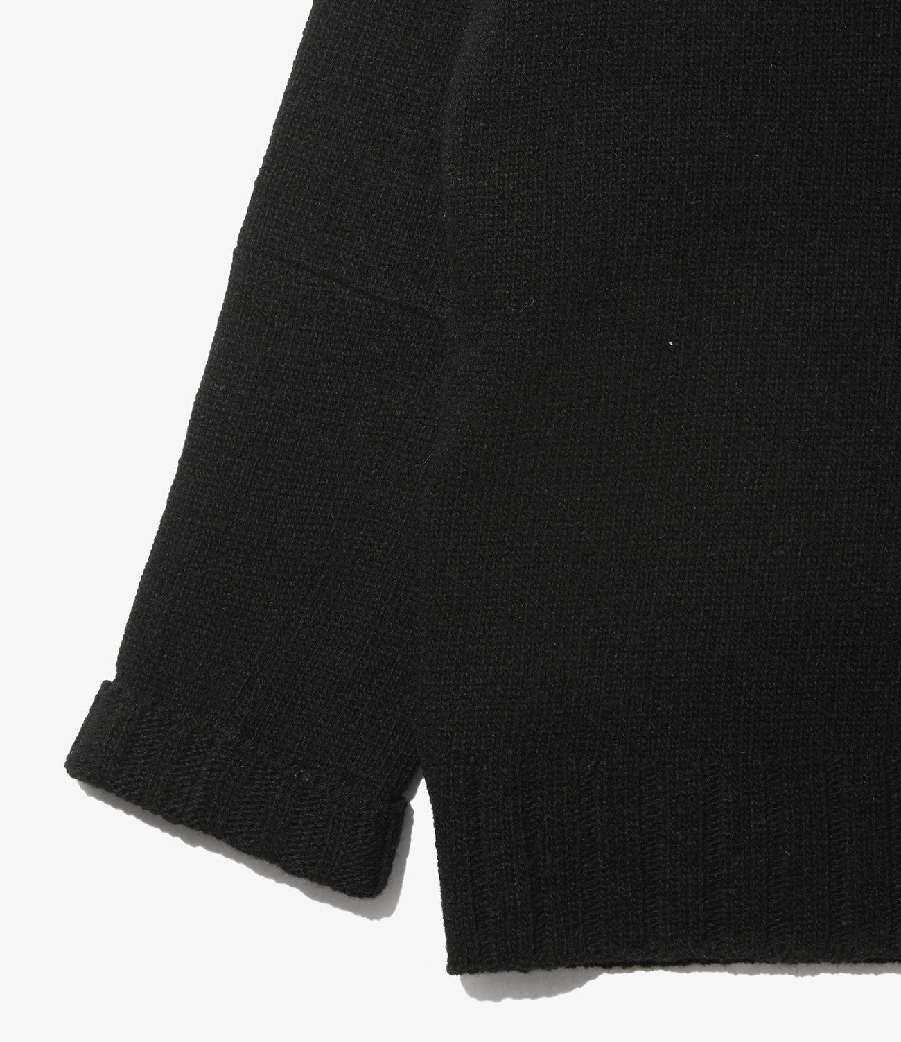 Damaged V Neck Cardigan-ShetlandWool
