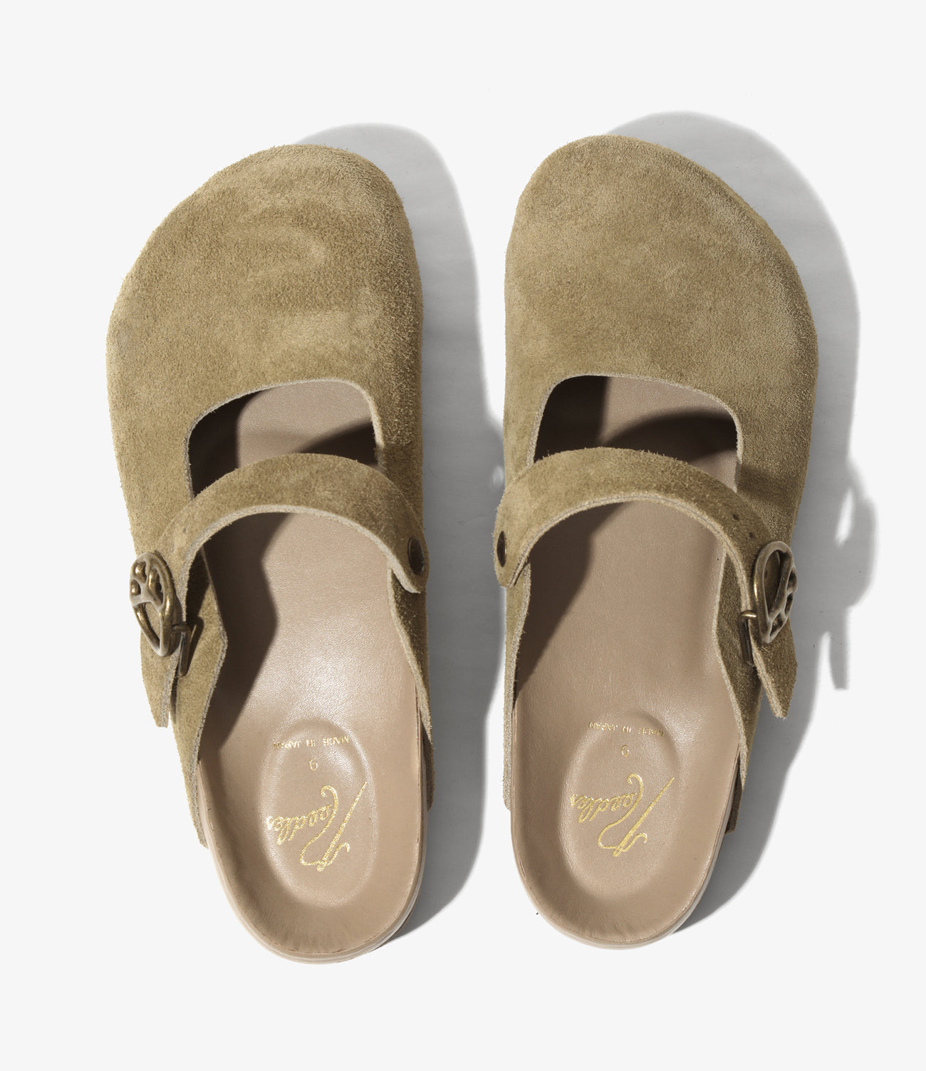 Clog Sandal - Mary Jane / Suede