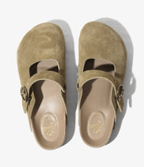 Clog Sandal - Mary Jane / Suede