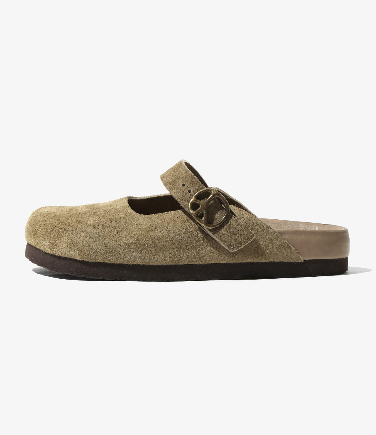 Clog Sandal - Mary Jane / Suede