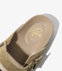 Clog Sandal - Mary Jane / Suede