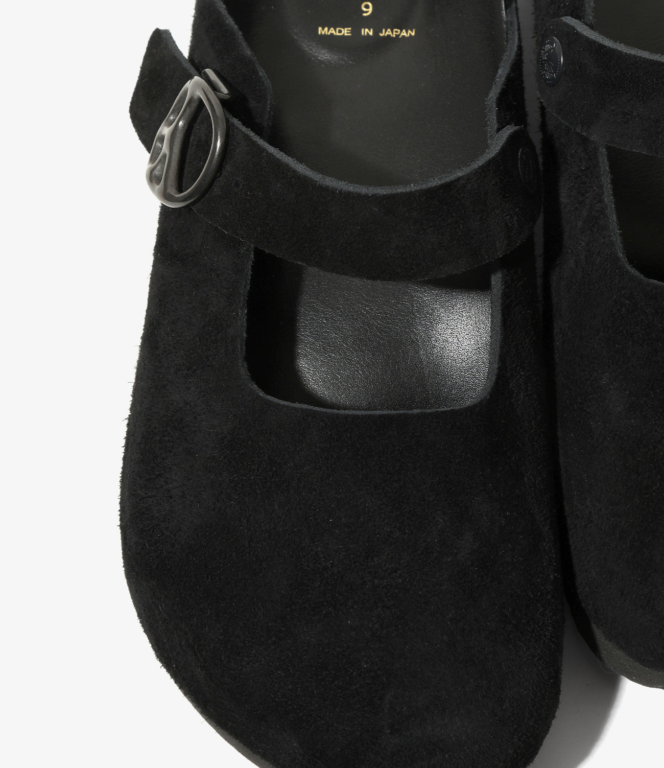 Clog Sandal - Mary Jane / Suede