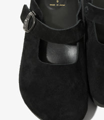 Clog Sandal - Mary Jane / Suede