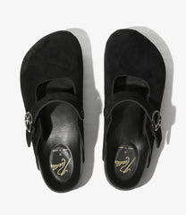Clog Sandal - Mary Jane / Suede