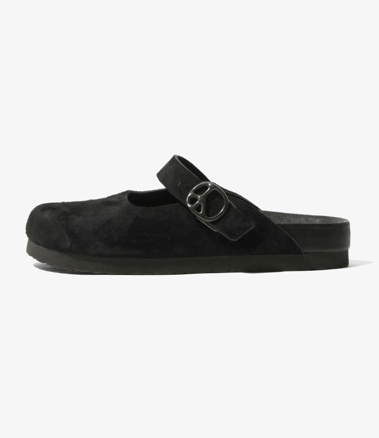 Clog Sandal - Mary Jane / Suede