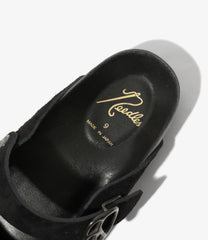 Clog Sandal - Mary Jane / Suede