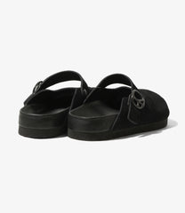 Clog Sandal - Mary Jane / Suede