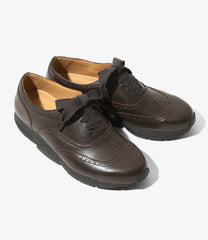 Wing Tip Shoes - Smooth Leather