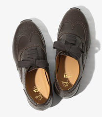 Wing Tip Shoes - Smooth Leather