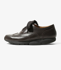Wing Tip Shoes - Smooth Leather