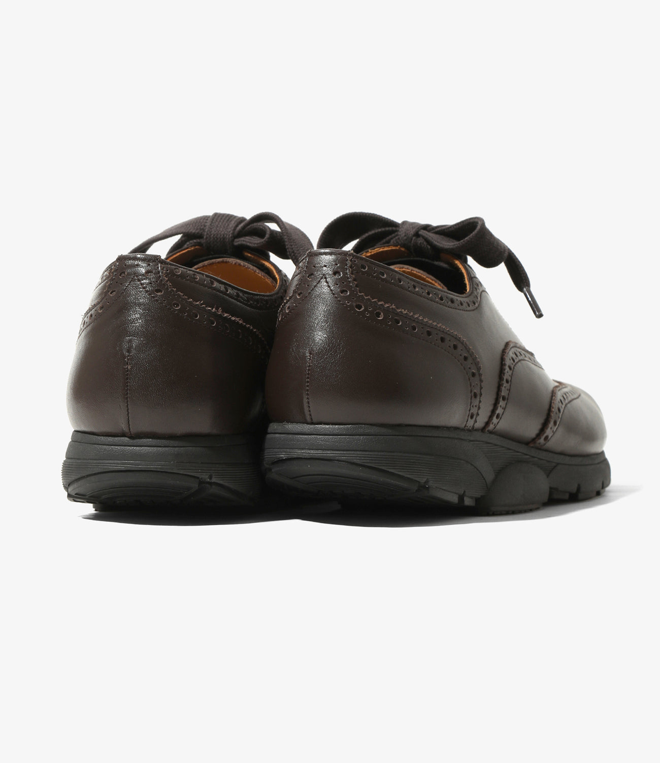 Wing Tip Shoes - Smooth Leather