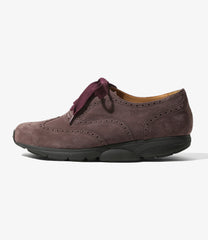 Wing Tip Shoes - Suede