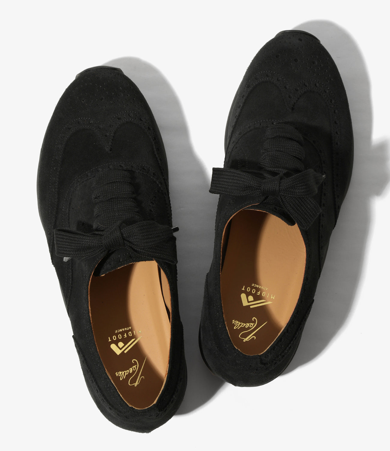 Wing Tip Shoes - Suede