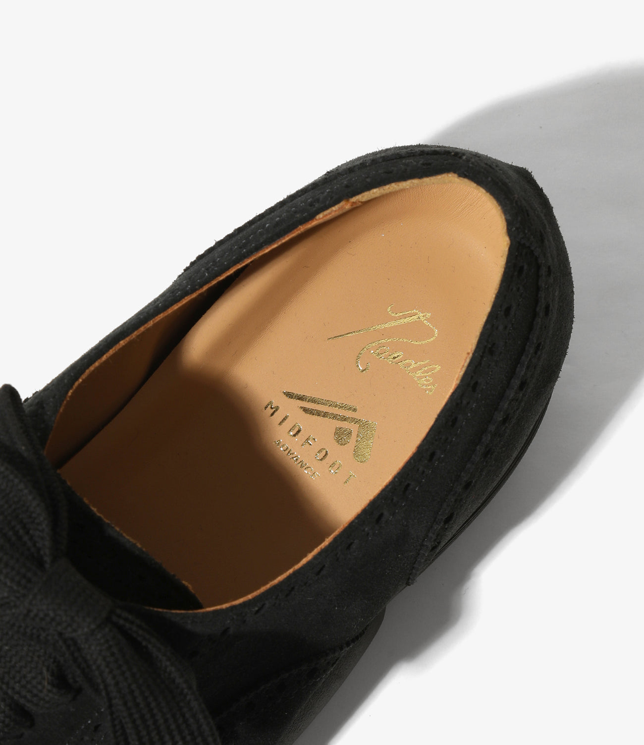 Wing Tip Shoes - Suede