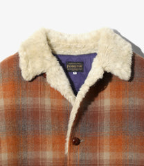 〈NEEDLES〉x〈PENDLETON〉Shawl Collar Coat - Wool Plaid Melton