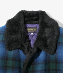 〈NEEDLES〉x〈PENDLETON〉Shawl Collar Coat - Wool Plaid Melton
