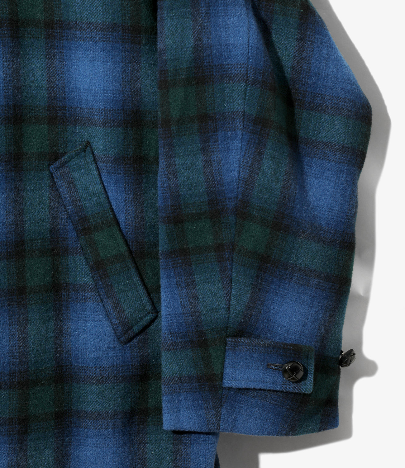 〈NEEDLES〉x〈PENDLETON〉Shawl Collar Coat - Wool Plaid Melton
