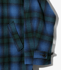 〈NEEDLES〉x〈PENDLETON〉Shawl Collar Coat - Wool Plaid Melton