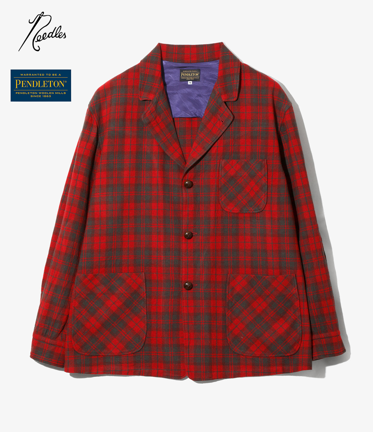 〈NEEDLES〉x〈PENDLETON〉Pen Jacket - Wool Plaid