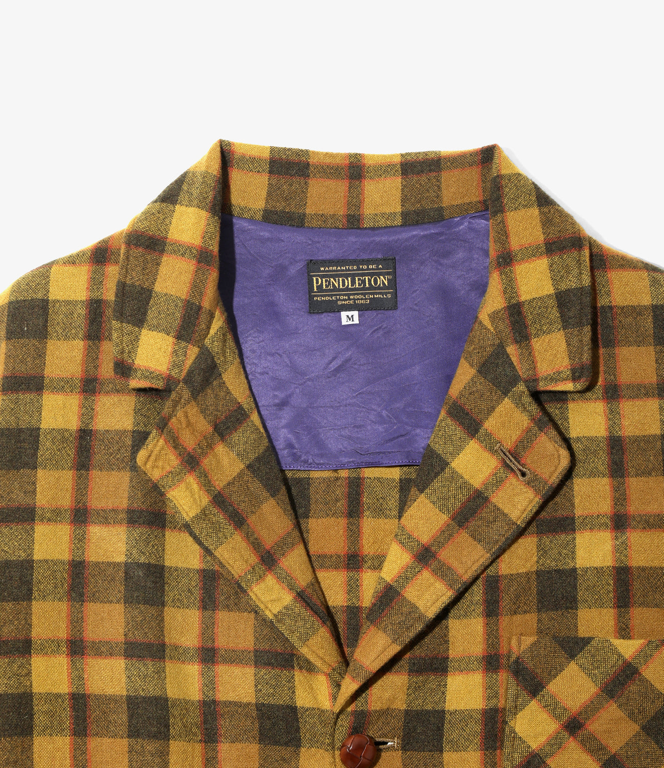 〈NEEDLES〉x〈PENDLETON〉Pen Jacket - Wool Plaid